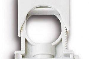 Держатель с защелкой, для крышек шириной 40 и 90 мм (d 12-28 mm)