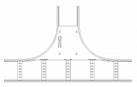 Динамические блоки 2D-чертежей лотков