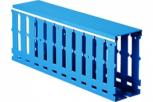 Короб перфорированный, синий RL12 100x80
